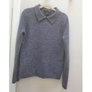 Banana Republic Grey Sweater. Collar. Size PXXs